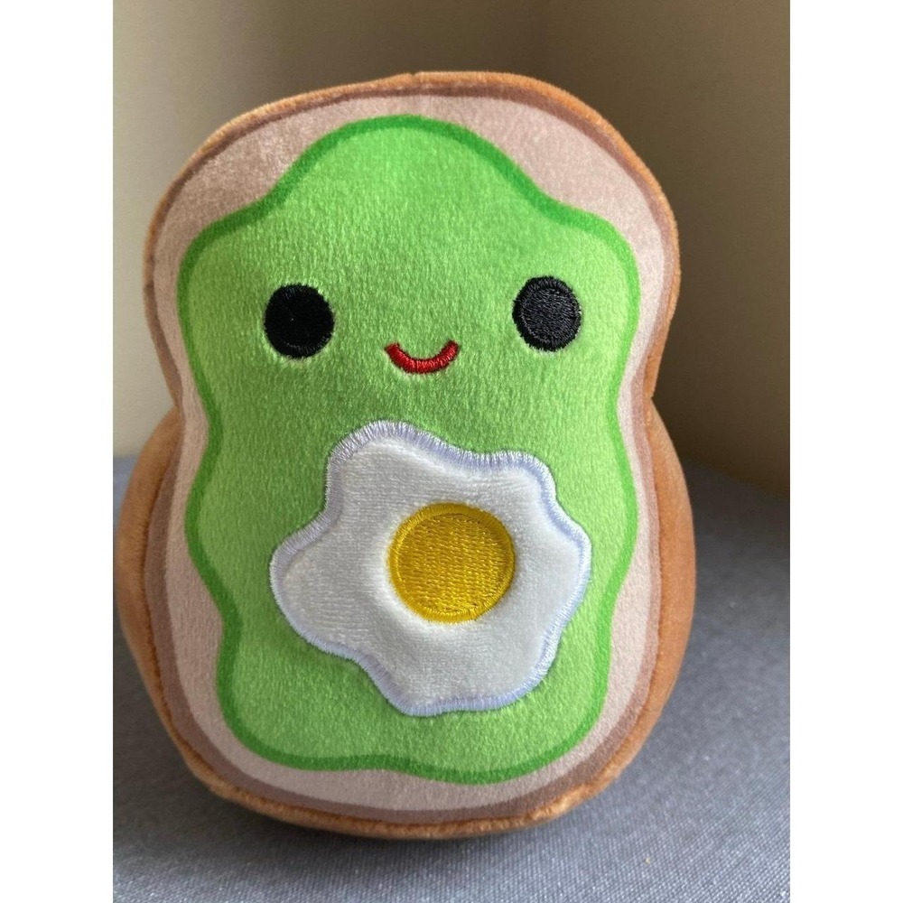 Squishmallows Sinclair Avocado Toast 5" Plush Stuffed Food KellyToy Animal sku22